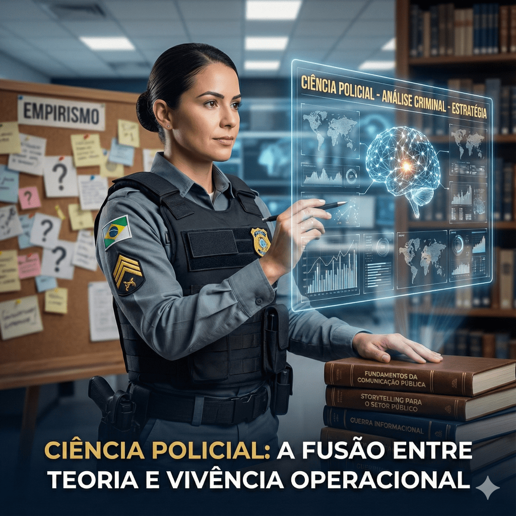 A Ciência por trás da Farda: Por que a Segurança Pública não cabe no “Eu&nbsp;acho”