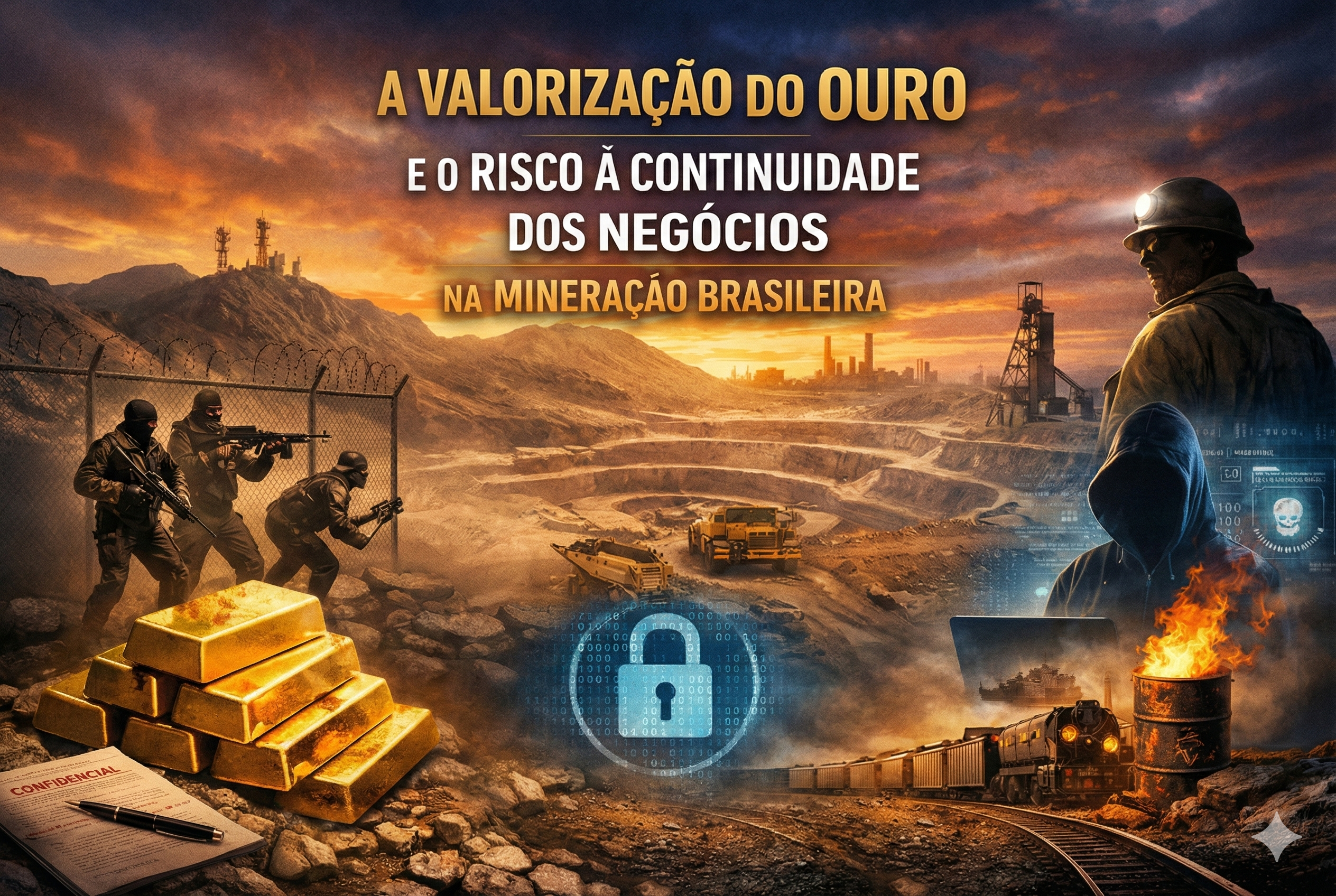 Valorização do Ouro e o Risco à Continuidade dos Negócios na Mineração Brasileira