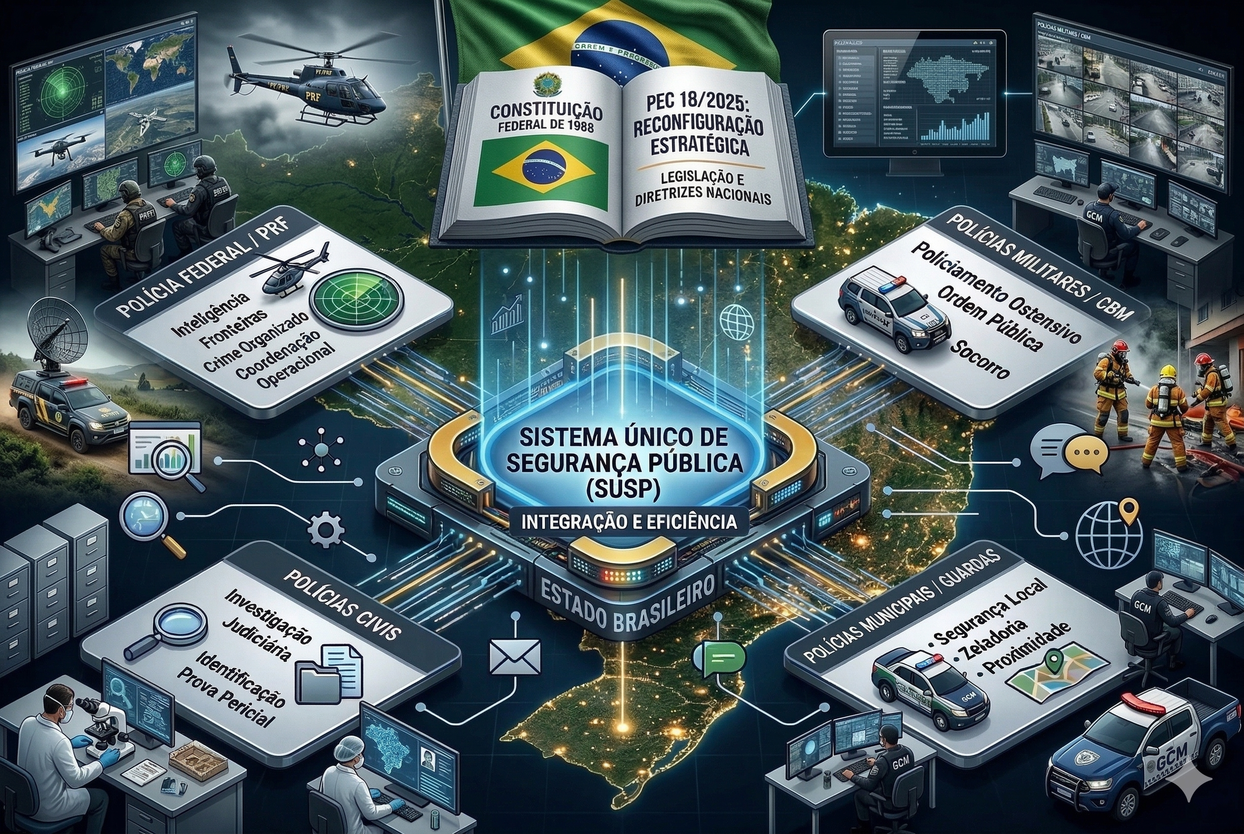 A PEC 18/2025 E A RECONFIGURAÇÃO DA SEGURANÇA PÚBLICA BRASILEIRA