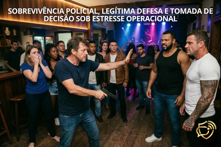 Sobrevivência Policial, Legítima Defesa e Tomada de Decisão Sob Estresse Operacional